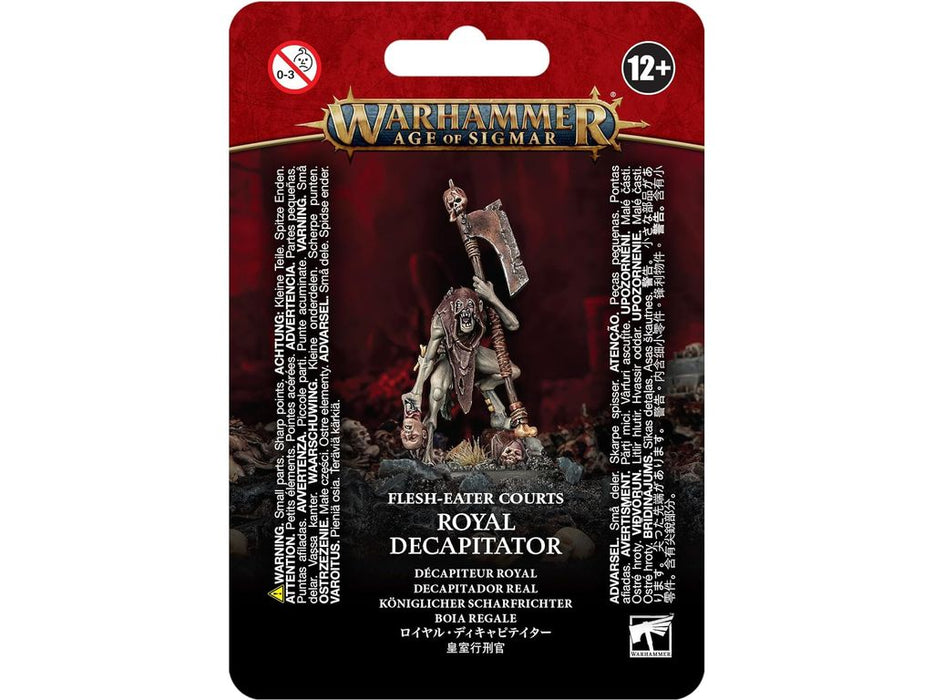 Collectible Miniature Games Games Workshop - Warhammer Age of Sigmar - Flesh-Eater Courts - Royal Decapitator - 91-69 - Cardboard Memories Inc.