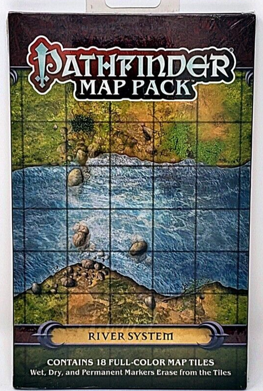 Role Playing Games Paizo - Pathfinder - Map Pack - River System - Cardboard Memories Inc.