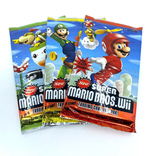 Card Games Enterplay - Super Mario Bros. Wii - Trading Card Fun Pack - Cardboard Memories Inc.