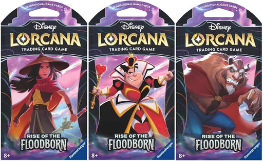 Trading Card Games Disney - Lorcana - Rise of the Floodborn - Blister Pack - Cardboard Memories Inc.