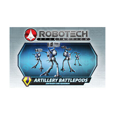 Board Games Palladium - Robotech Roleplaying Game -  Zentraedi Core Squadron - Artillery Battlepods - 55402 - Cardboard Memories Inc.