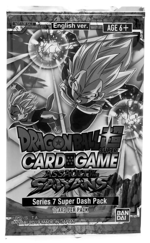 Trading Card Games Bandai - Dragon Ball Super - Assault Of The Saiyans - Series 7 - Super Dash Pack - Cardboard Memories Inc.