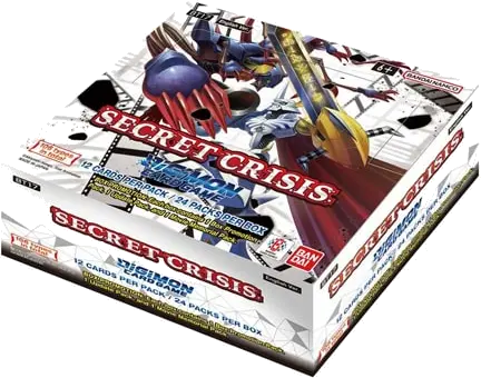 collectible card game Bandai - Digimon - Secret Crisis - Booster Box - Cardboard Memories Inc.