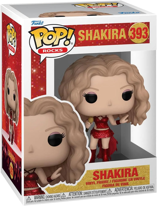 Action Figures and Toys POP! - Music - Shakira (Superbowl) - Cardboard Memories Inc.