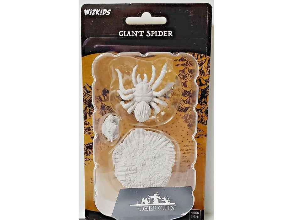 Role Playing Games Wizkids - Unpainted Miniature - Deep Cuts - Giant Spider - 90531 - Cardboard Memories Inc.