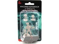 Wizkids - Dungeons and Dragons - Unpainted Miniature - Nolzurs Marvellous  Miniatures - Myconid Sovereign and Sprouts - 90427