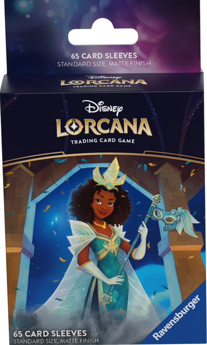 Supplies Disney - Lorcana - Shimmering Skies  - Sleeves - Tiana - Cardboard Memories Inc.