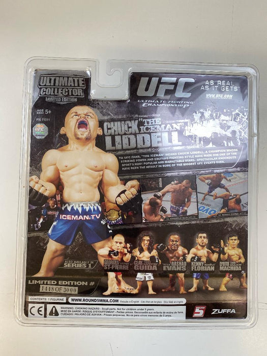 Action Figures and Toys Ultimate Collector - Series 1 - Limited Edition - Chuck "The Iceman" Liddell - Action Figure - Cardboard Memories Inc.