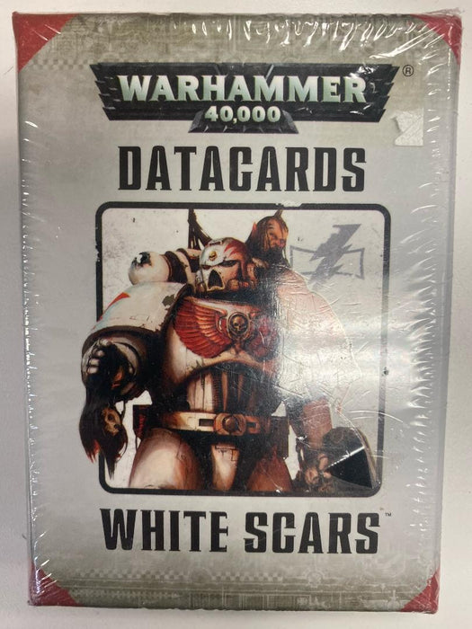 Collectible Miniature Games Games Workshop - Warhammer 40K - (7th Edition) Data cards - White Scars - 48-04-60 - OUT OF PRINT - Cardboard Memories Inc.