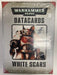 Collectible Miniature Games Games Workshop - Warhammer 40K - (7th Edition) Data cards - White Scars - 48-04-60 - OUT OF PRINT - Cardboard Memories Inc.