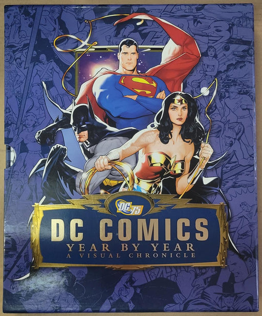 Comic Books, Hardcovers & Trade Paperbacks DC Comics - DC Comics Year by Year - Visual Chronicle - Pre-Owned (Cond. FN-) HC0224 - Cardboard Memories Inc.