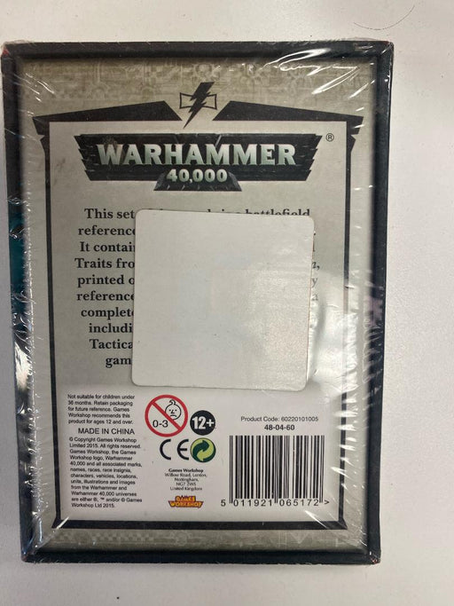Collectible Miniature Games Games Workshop - Warhammer 40K (7th Edition) Data cards - White Scars 48-04-60 OUT OF PRINT - Cardboard Memories Inc.