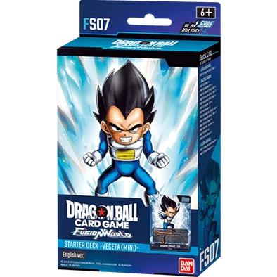 collectible card game Bandai - Dragon Ball Super - Fusion World - Vegeta (Mini) - Starter Deck - Cardboard Memories Inc.