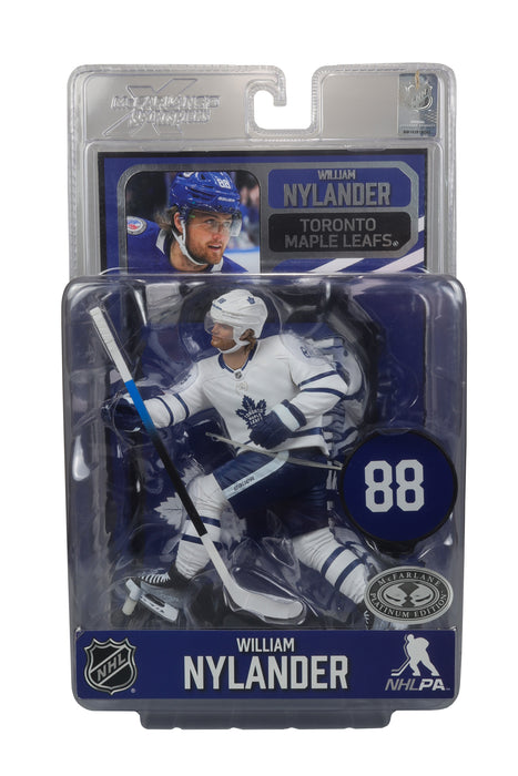 Action Figures and Toys McFarlane Toys - NHL - SportsPicks - Toronto Maple Leafs - William Nylander - Platinum Edition - Cardboard Memories Inc.