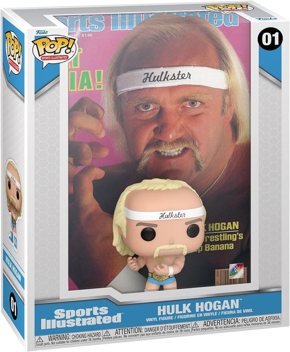 Action Figures and Toys POP! - Sports Illustrated Cover - Sports - WWE - Hulk Hogan - Hulkster - Cardboard Memories Inc.