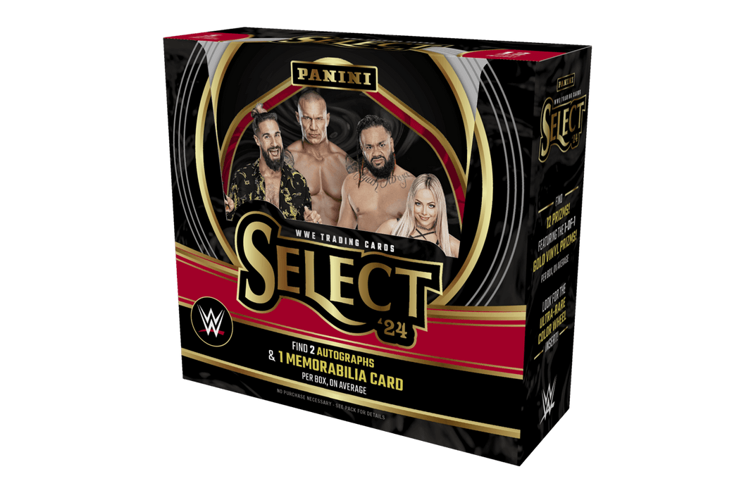 Sports Cards Panini - WWE - 2024 - Select - Hobby Box - Cardboard Memories Inc.