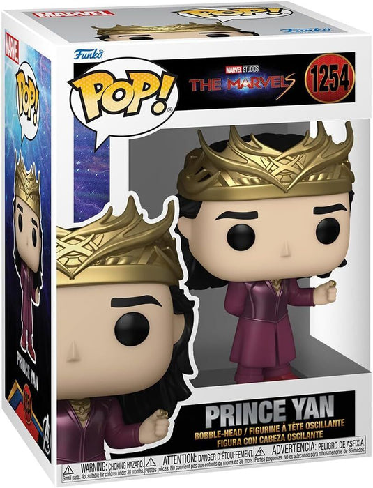 Action Figures and Toys POP! - Marvel - The Marvels - Prince Yan - Cardboard Memories Inc.