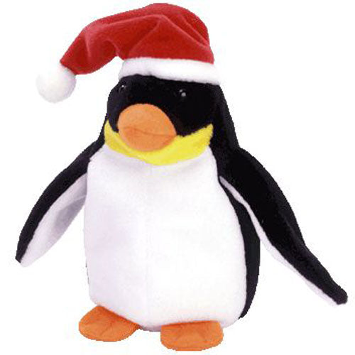 Plush TY Beanie Baby - Zero the Penguin - Cardboard Memories Inc.