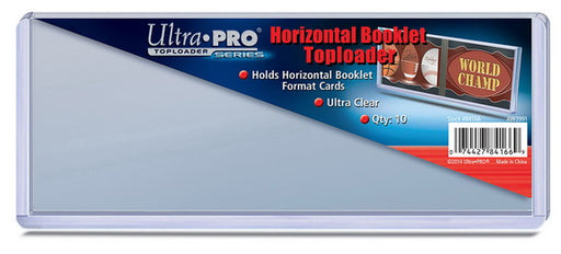 Supplies Ultra Pro - Top Loaders - 7 5/8" x 3 13/64" (193.7 mm x 81.4 mm) Horizontal Booklet - Cardboard Memories Inc.