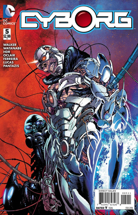 Comic Books DC Comics - Cyborg (2015) 005 (Cond. FN-) - 1511 - Cardboard Memories Inc.