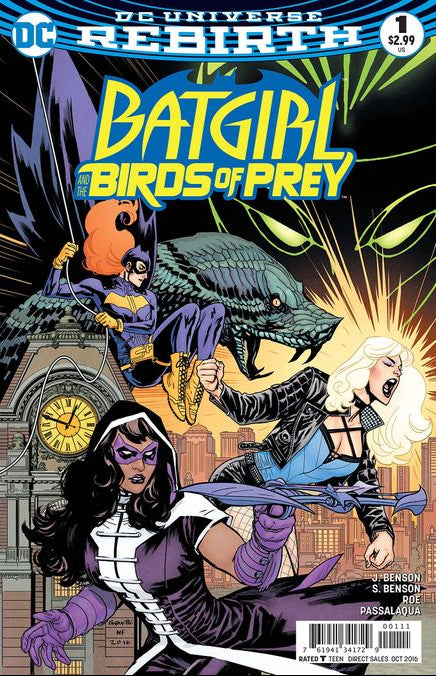 Comic Books DC Comics - Batgirl and the Birds of Prey (2016) 001 (Cond. FN-) - 1401 - Cardboard Memories Inc.