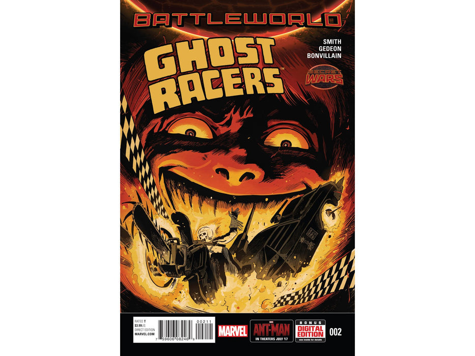 Comic Books Marvel Comics - Ghost Racers (2015) 002 (Cond. FN) - 0985 - Cardboard Memories Inc.