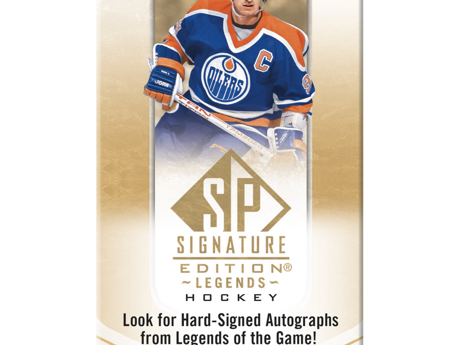 Sports Cards Upper Deck - 2020-21 - Hockey - SP Signature Edition - Legends - Hobby Box - Cardboard Memories Inc.