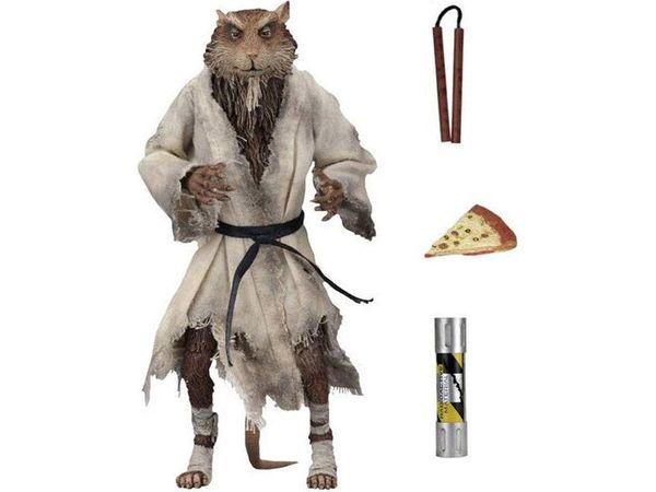 Action Figures and Toys NECA - Teenage Mutant Ninja Turtles - Splinter - Action Figure - Cardboard Memories Inc.