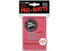 Supplies Ultra Pro - Deck Protectors - Standard Size - 50 Count Matte Fuchsia - Cardboard Memories Inc.