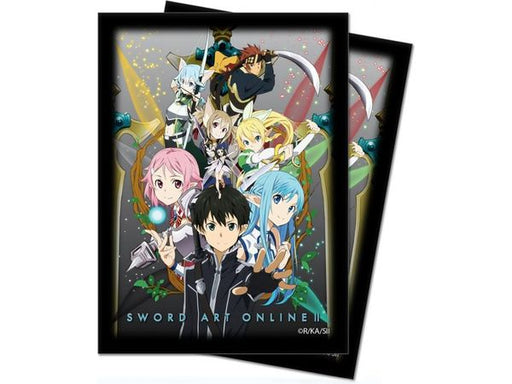 Supplies Ultra Pro - Deck Protectors - Standard Size - 50 Count Sword Art Online II - Cardboard Memories Inc.