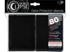 Supplies Ultra Pro - Eclipse Matte Deck Protectors - Standard Size - 80 Count Black - Cardboard Memories Inc.