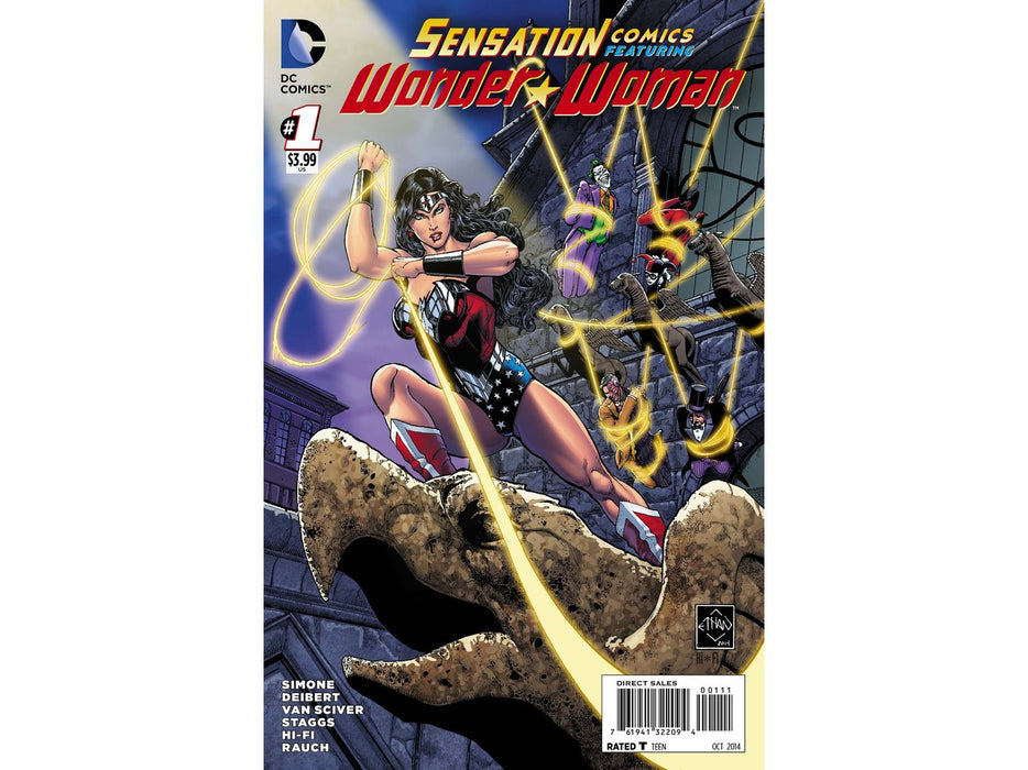 Comic Books DC Comics - Sensation Comics Featuring Wonder Woman 001 - 5339 - Cardboard Memories Inc.