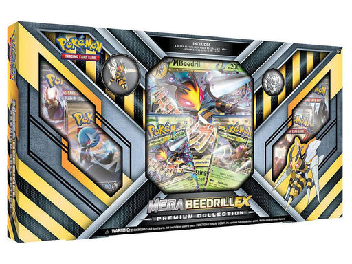 Trading Card Games Pokemon - Mega Beedrill-EX - Premium Collection Trading Card Box - Cardboard Memories Inc.