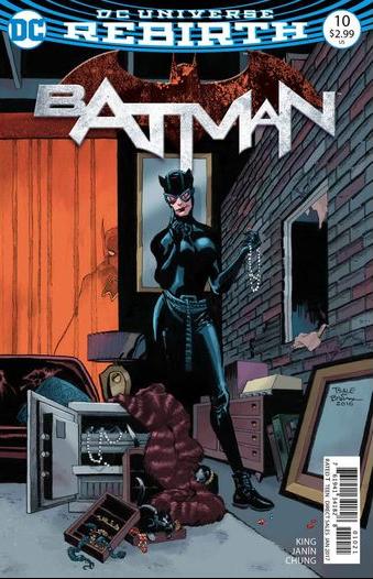 Comic Books DC Comics - Batman (2016 3rd Series) 010 Cover B Sale Variant Edition (Cond. FN-) - 1359 - Cardboard Memories Inc.