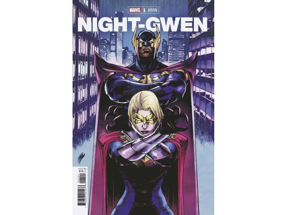 Comic Books Marvel Comics - Heroes Reborn Night-Gwen 001 - Miyazawa Variant Edition - Cardboard Memories Inc.