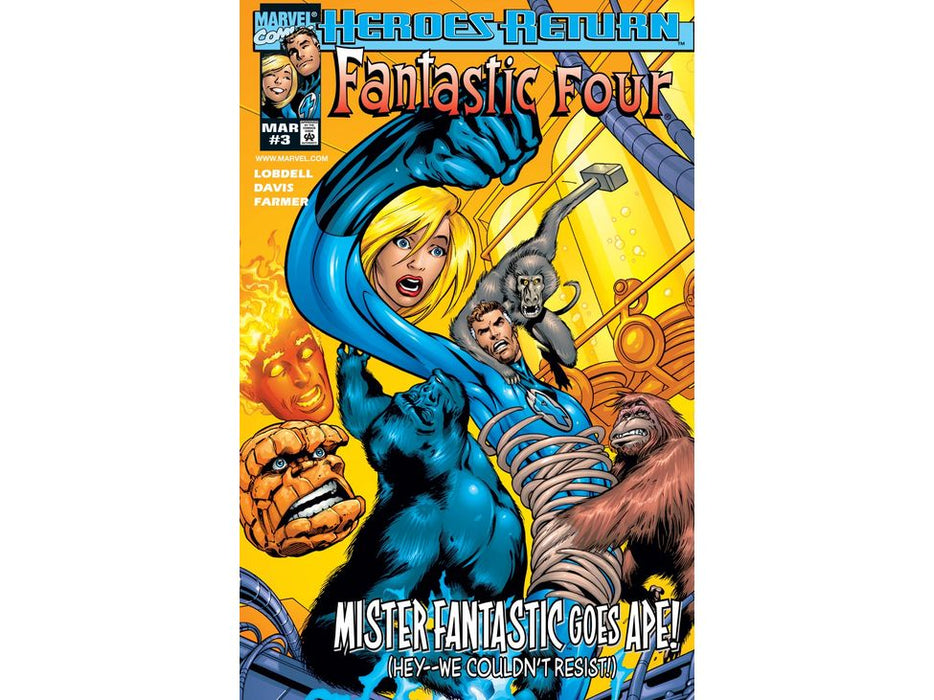 Comic Books Marvel Comics - Fantastic Four 003 - 6362 - Cardboard Memories Inc.