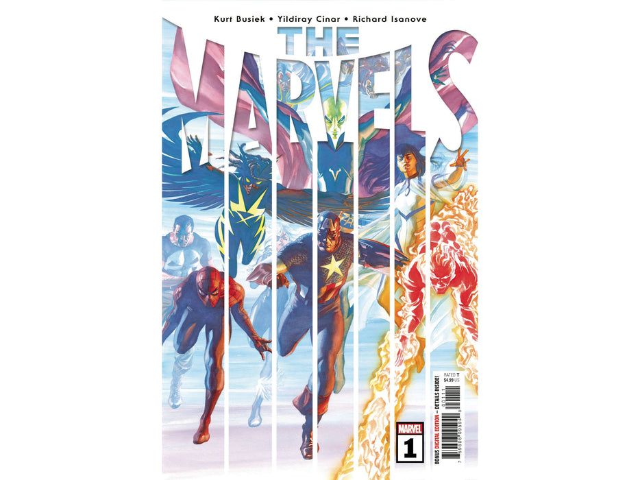 Comic Books Marvel Comics - The Marvels 001 (Cond. VF-) - 11084 - Cardboard Memories Inc.