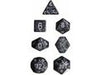 Dice Chessex Dice - Speckled Ninja - Set of 7 - CHX 25318 - Cardboard Memories Inc.