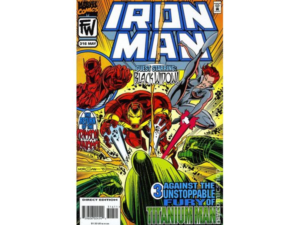 Comic Books Marvel Comics - Iron Man (1968 1st Series) 316 - 7851 - Cardboard Memories Inc.