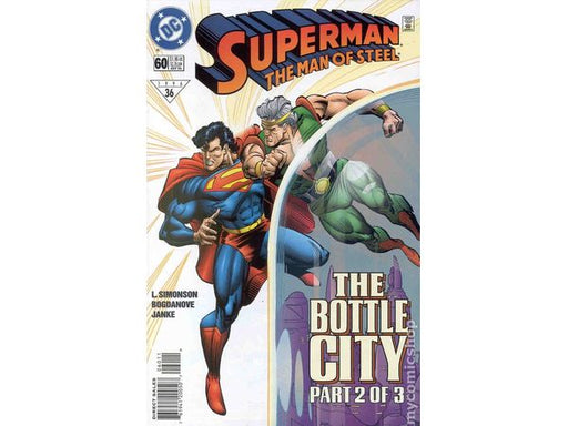 Comic Books DC Comics - Superman Man of Steel (1991) 060 (Cond. VF-) - 14080 - Cardboard Memories Inc.