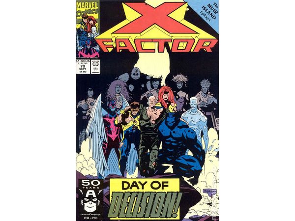 Comic Books Marvel Comics - X-Factor (1986 1st Series) 070 (Cond. VF-) - 9243 - Cardboard Memories Inc.