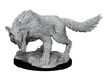 Role Playing Games Wizkids - Dungeons and Dragons - Nolzurs Marvellous Miniatures - Winter Wolf - 90030 - Cardboard Memories Inc.