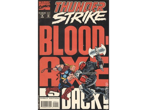 Comic Books Marvel Comics - Thunderstrike (1993-1995 1st Series) 009 (Cond. VF-) - 8205 - Cardboard Memories Inc.