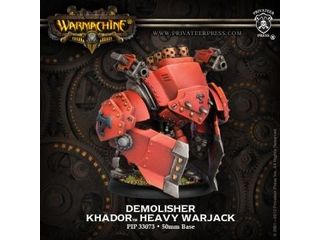 Collectible Miniature Games Privateer Press - Warmachine - Khador - Demolisher - Devastator - Spriggan Heavy Warjack Kit - PIP 33073 - Cardboard Memories Inc.