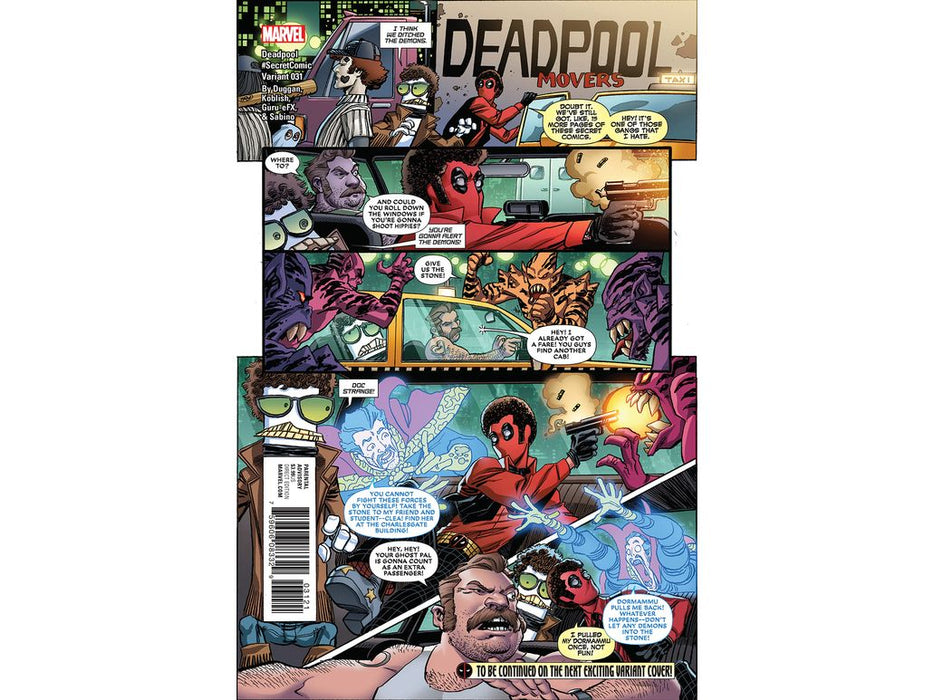 Comic Books Marvel Comics -  Deadpool 031 (Cond. VF-) - 7788 - Cardboard Memories Inc.