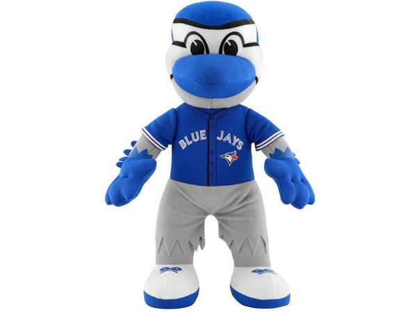 Plush Bleacher Creatures Ace - Blue Jays Mascot - Cardboard Memories Inc.