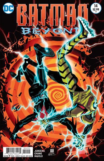 Comic Books DC Comics - Batman Beyond (2015 5th Series) 014 (Cond. FN) - 1092 - Cardboard Memories Inc.