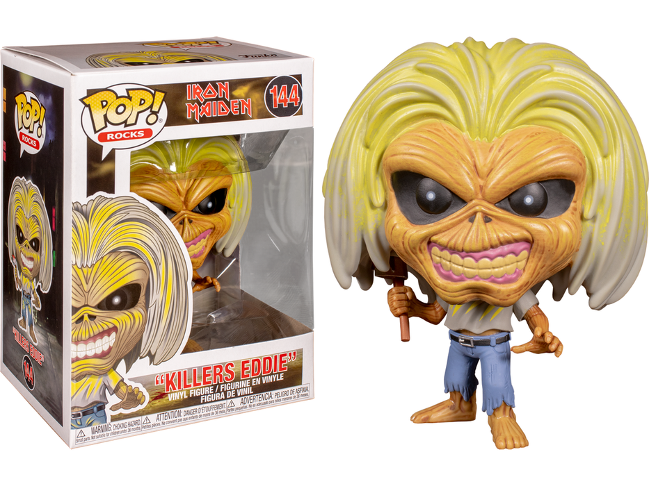 Action Figures and Toys POP! - Music - Iron Maiden - "Killers Eddie" - Cardboard Memories Inc.