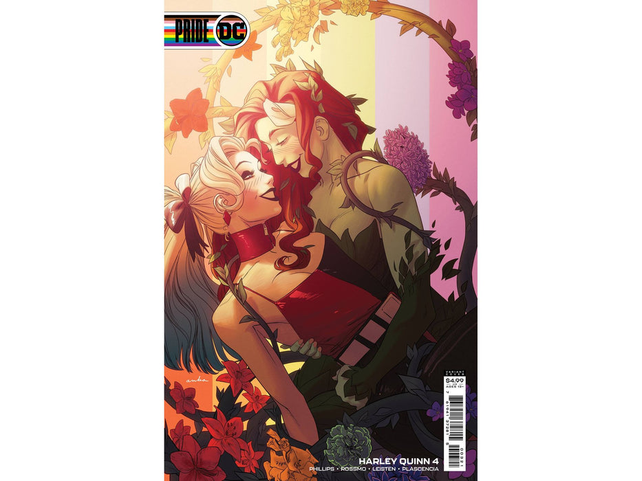 Comic Books DC Comics - Harley Quinn 004 - Pride Anka Variant Edition (Cond. VF-) - 11292 - Cardboard Memories Inc.