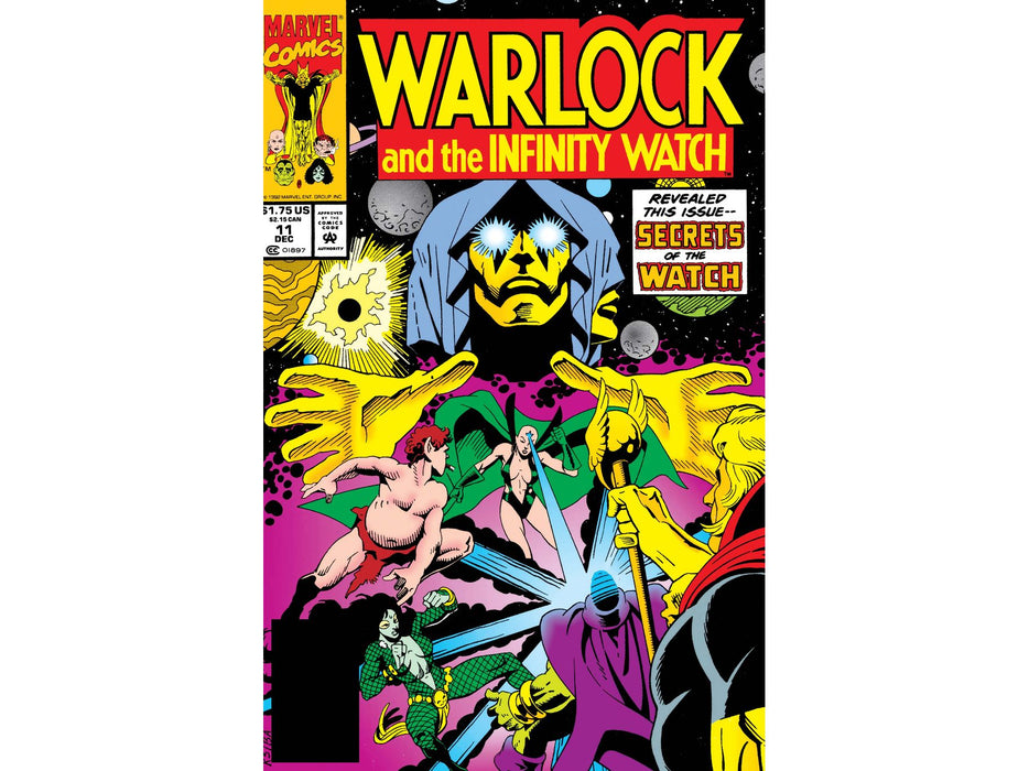 Comic Books Marvel Comics - Warlock and the Infinity Watch 011 - 5937 - Cardboard Memories Inc.